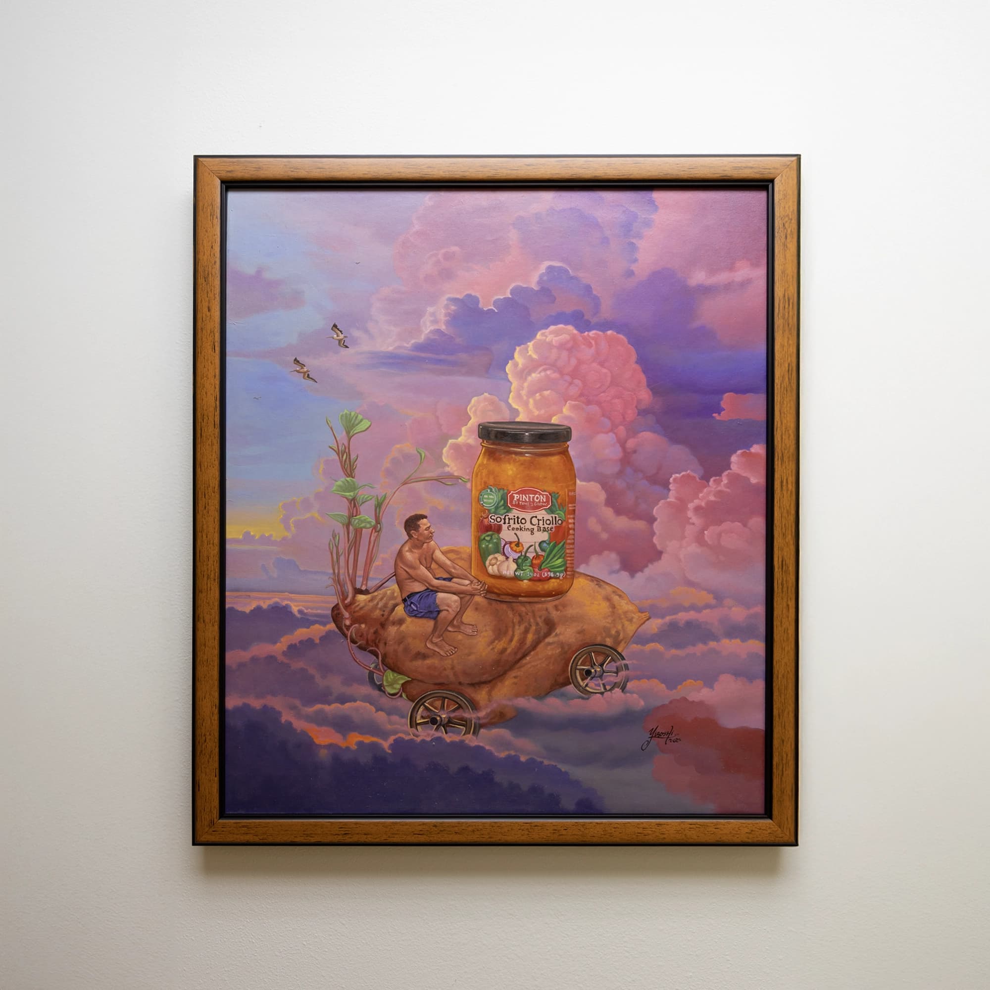 Sin título — Óleo sobre lienzo