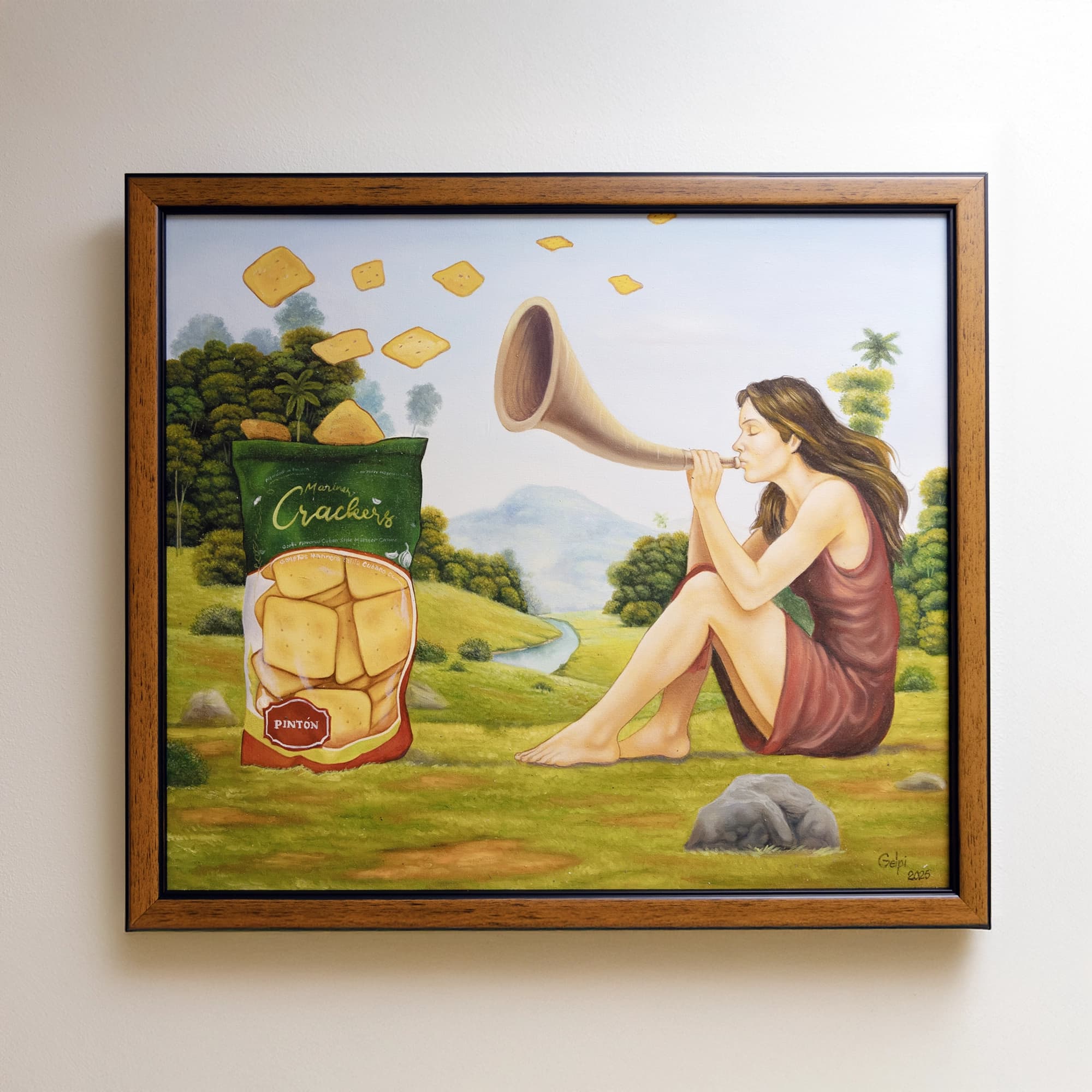 El Llamado — Óleo sobre lienzo